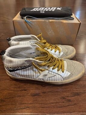 Golden Goose Baseball Mid Stars ~ SUPER RARE!
